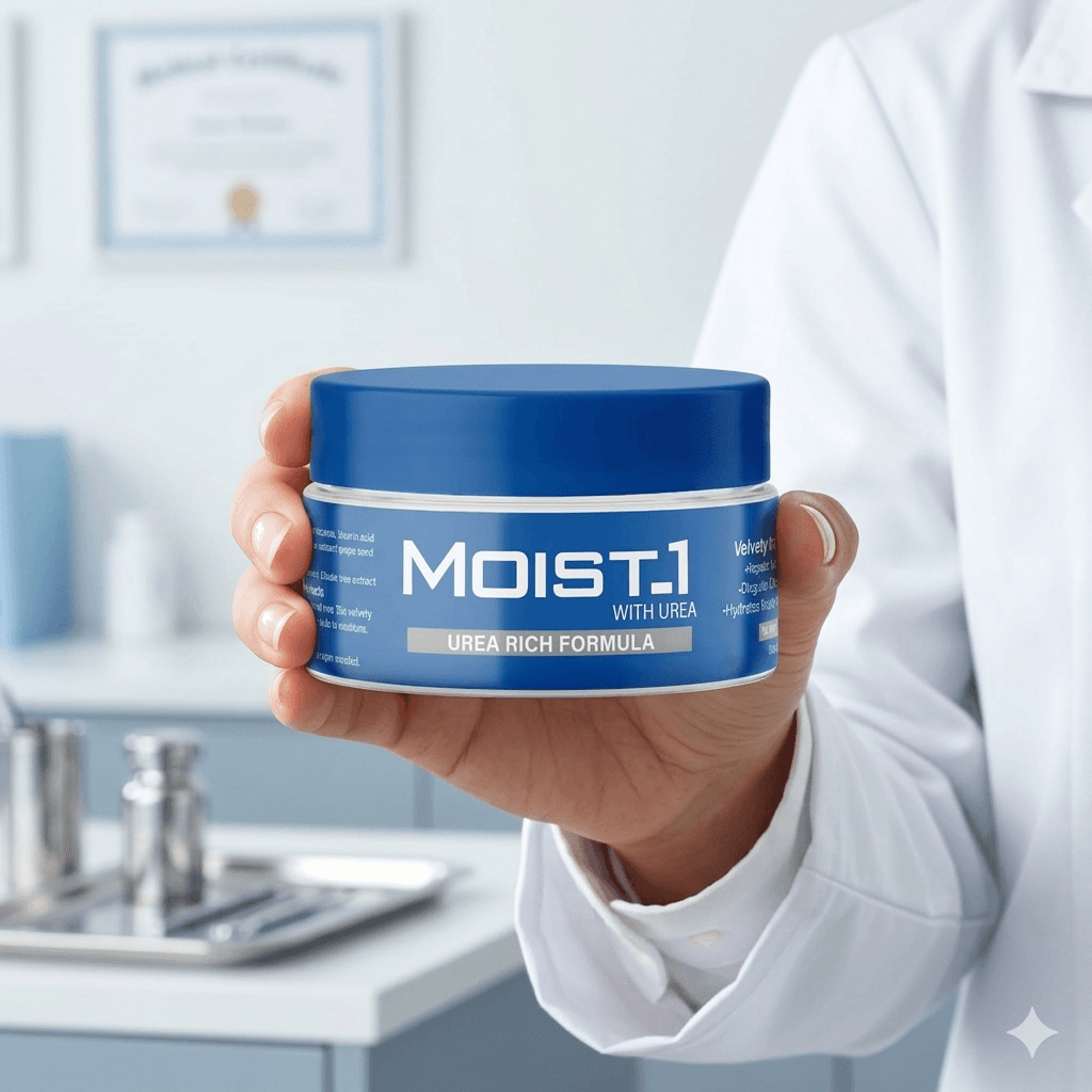 Moistt Cream — Cosmetics product photography