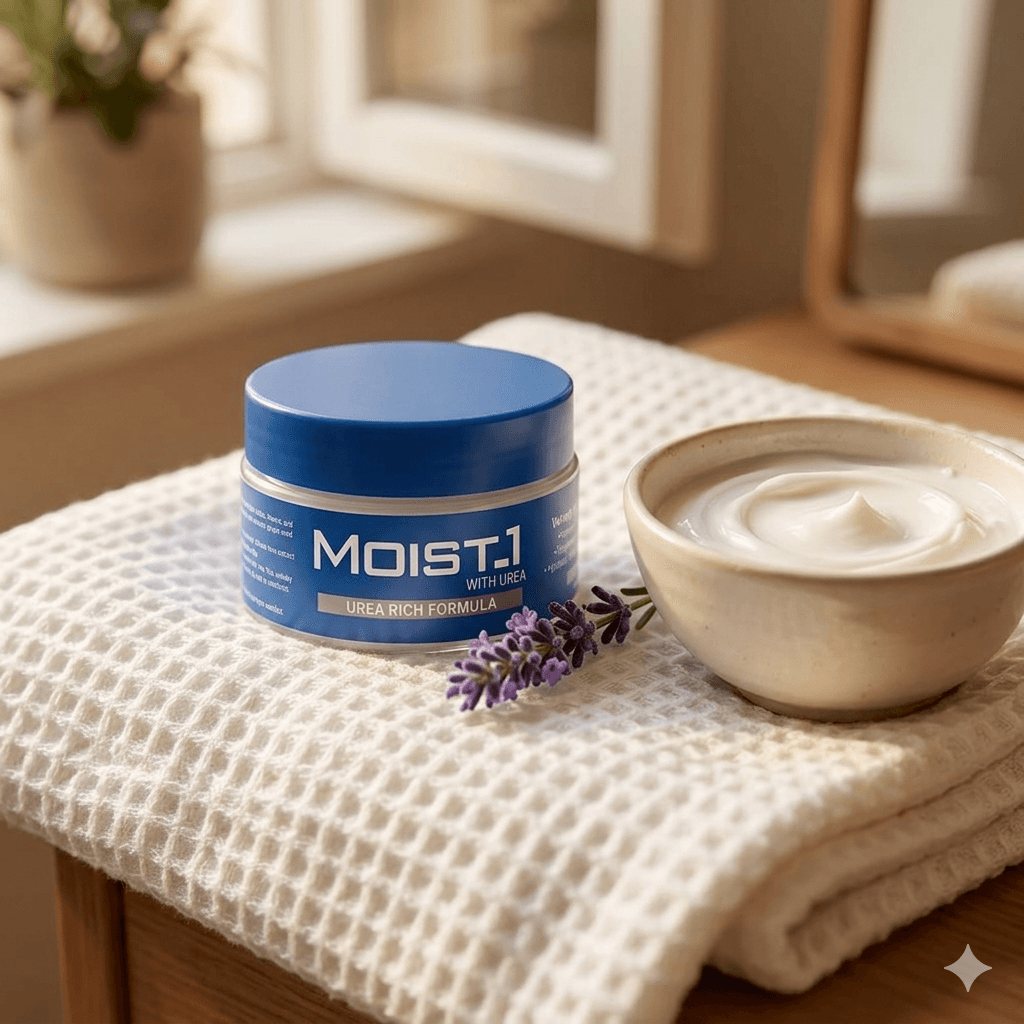 Moistt Cream — Cosmetics product photography
