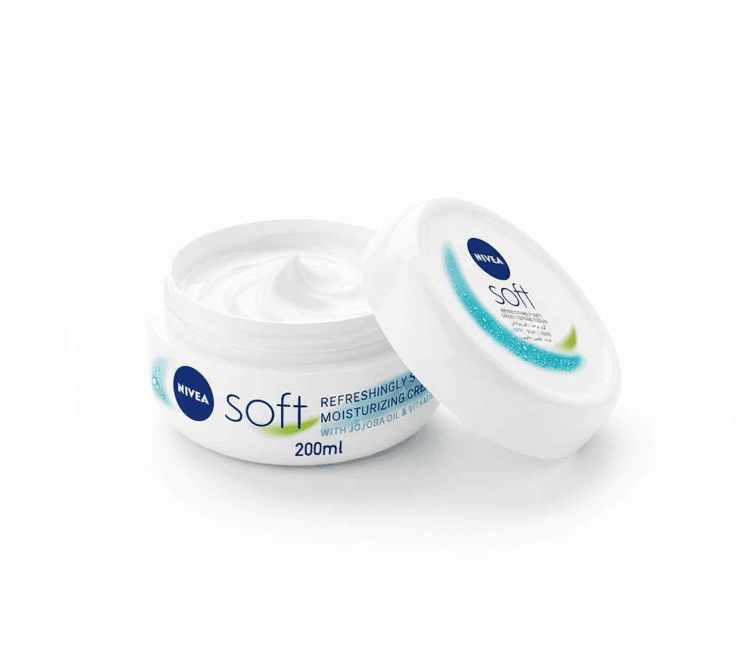 Nivea soft — Cosmetics product photography