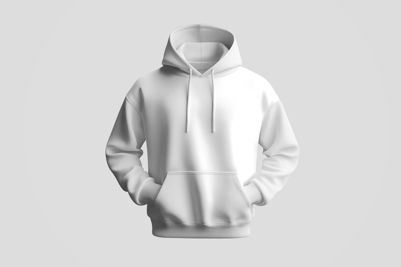 Men's Hoodie — Fashion product photography