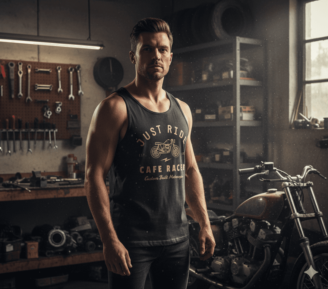 Men's TankTop — Fashion product photography