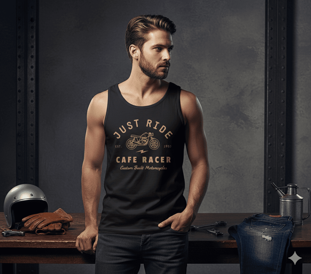 Men's TankTop — Fashion product photography