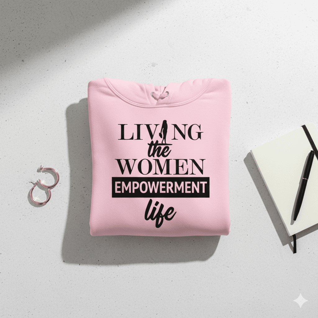 Pink Hoodie — Fashion product photography