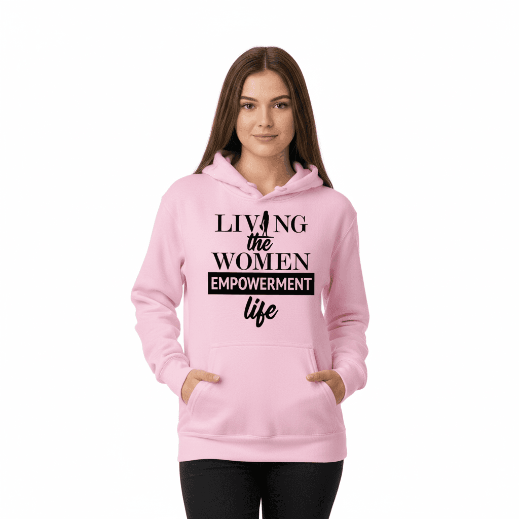 Pink Hoodie — Fashion product photography