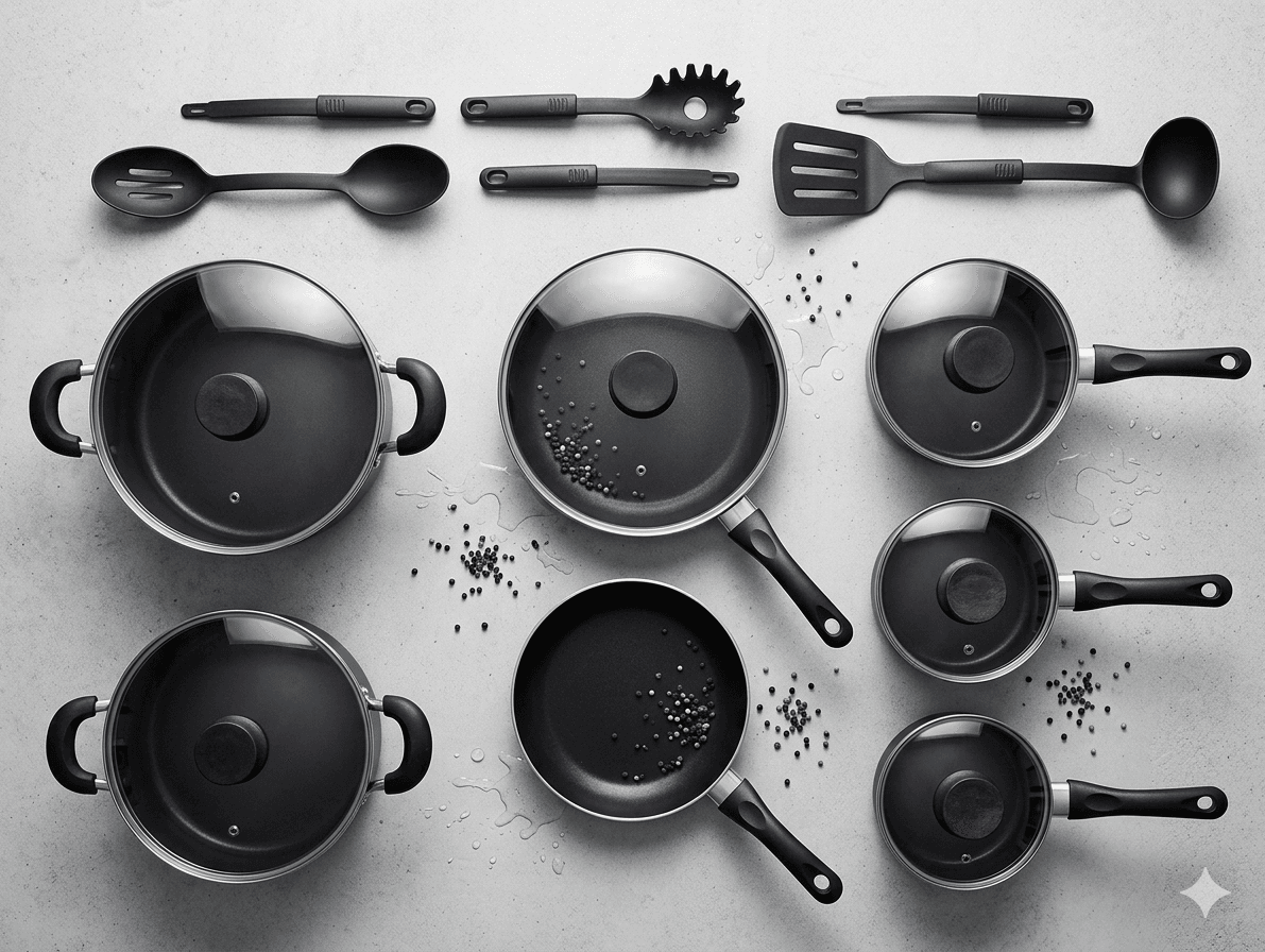 cookware — Home product photography