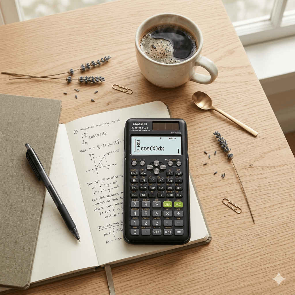 Calculator — Office product photography