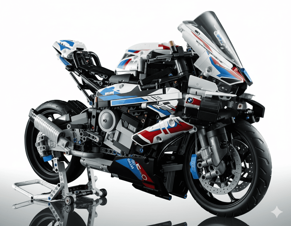 Motorcycle — Toys product photography